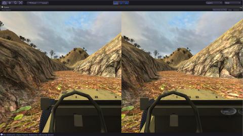 Oculus Drift game screenshot