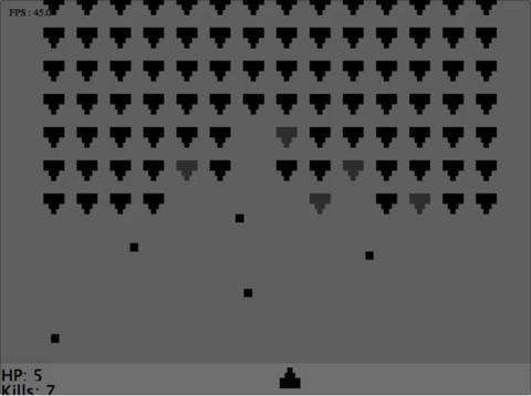 Space Invaders game screenshot