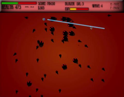 Swarm game screenshot